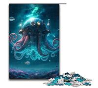 1000 Pieces Jigsaw for Adults Space Squids Puzzle Family Entertainment Toys Unique Home Decor And Gifts 75x50cm