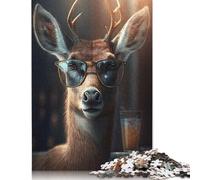 1000 Pieces Jigsaw Puzzle Bambi Grew Up Square Puzzle for for Adults Children, Paper Puzzle Game 38x26cm/1000pcs