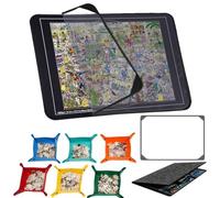 1000 Pieces Jigsaw Puzzle Board, Puzzle Storage for 1000 Pieces with 6 Puzzle Sorting Trays