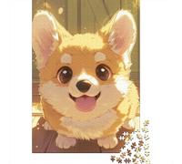 1000 Pieces Jigsaw Puzzle Corgi Jigsaw Puzzles for Adults Paper Board Puzzles Challenging Game 1000pcs (38x26cm)