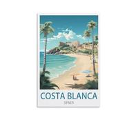 1000 pieces jigsaw puzzle Costa Blanca Spain Jigsaw Puzzles for Adults and Kids 1000 Piece Educational Games Colorful Puzzles for Home Decoration 50x70cm