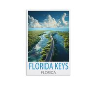 1000 pieces jigsaw puzzle Florida Keys Florida Jigsaw Puzzles for Adults and Kids 1000 Piece Educational Games Colorful Puzzles for Home Decoration 50x70cm