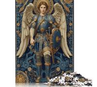 1000 Pieces Jigsaw Puzzle for Adults 1000 Piece Jigsaw Guardian Angel Armor -4 Jigsaw Puzzles Wooden Puzzle for Adults And Teenagers 1000pcs (75x50cm)