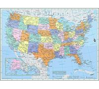1000 Pieces Jigsaw Puzzle For Adults And United States Map With Cities Intellective Educational Toy Diy Modern Home Decor Wooden Puzzle Unzip Puzzle Props