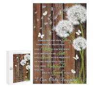 1000 Pieces Jigsaw Puzzle for Adults - Dandelion Surrounded By Your Glory Poster Artwork Puzzle Challenging Educational Toys Gifts for Home Kitchen Wall Decor Family Activities 26 * 38cm