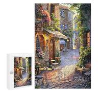 1000 Pieces Jigsaw Puzzle for Adults - French Vintage Street Funny Puzzle Unique Difficult and Challenge Large Puzzle Game Toys Gift 50 * 70cm