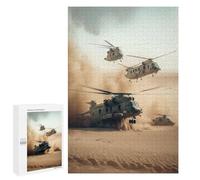1000 Pieces Jigsaw Puzzle for Adults - Group of Military Helicopters Funny Puzzle for Stress Relief and Leisure Home Decor Collectibles