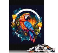 1000 Pieces Jigsaw Puzzle for Adults Parrot True Color Jigsaw Puzzles for Adults Paperboard Puzzles Decompressing Intellectual Educational Toy 38x26cm/1000pcs