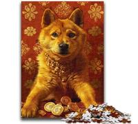 1000 Pieces Jigsaw Puzzle For Adults Teens Abstract Shiba Inu Puzzles for Teenagers,Educational Games Home Decoration Unique Home Decor And Gifts (38x26cm)