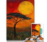 1000 Pieces Jigsaw Puzzle For Adults Teens African Grasslands,Toys Educational Games Stress Relieving Great Gifts And Toys 75x50cm