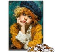 1000 Pieces Jigsaw Puzzle For Adults Teens Angry Little Boy Challenging To Complete But Fun And Humorous Unique Home Decor And Gifts 50x75cm