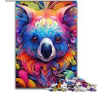 1000 Pieces Jigsaw Puzzle For Adults Teens Animal Koalas,Help The Brain Exercise Addictive Toys to Cultivate Patience Artists Collection,Fine Art 38x26cm