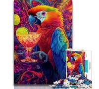 1000 Pieces Jigsaw Puzzle for Adults& Teens Animal Parrot,Educational Games Home Decoration Is Ideal As A Gift for The Whole Family (38x26cm)