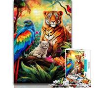 1000 Pieces Jigsaw Puzzle for Adults& Teens Animal World,learning Educational Is Ideal As A Gift for The Whole Family 75x50cm