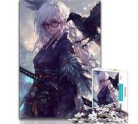 1000 Pieces Jigsaw Puzzle For Adults Teens Anime Crow Girl,Toys Educational Games Stress Relieving Great Gifts And Toys (75x50cm)