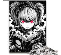 1000 Pieces Jigsaw Puzzle for Adults& Teens Anime Demon Girl, Elephant Toy Intellectual Game Birthday Present, Gifts, Wall Art for Ages 14+ (Size 26x38cm)
