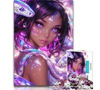 1000 Pieces Jigsaw Puzzle for Adults& Teens Anime Elf Girl,Educational Games Home Decoration for Is Ideal As A Gift for The Whole Family (75x50cm)
