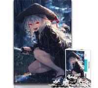 1000 Pieces Jigsaw Puzzle For Adults Teens Anime Girl,Brain Intelligence Challenge Addictive Toys Birthday Present,Gifts,Wall Art (75x50cm)