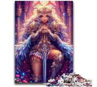 1000 Pieces Jigsaw Puzzle For Adults Teens Anime Queen Girl Challenging Game Toys for Is Ideal As A Gift for The Whole Family 26x38cm
