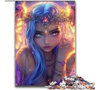 1000 Pieces Jigsaw Puzzle for Adults& Teens Anime Queen Girl,Educational Games Home Decoration for Is Ideal As A Gift for The Whole Family 38x52cm
