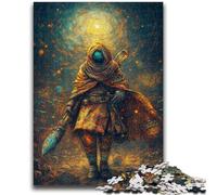 1000 Pieces Jigsaw Puzzle For Adults Teens Anime Warriors Help The Brain Exercise Addictive Toys to Cultivate Patience Artists Collection, Fine Art 26x38cm
