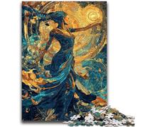1000 Pieces Jigsaw Puzzle for Adults& Teens Anime Witch 1000 Piece Puzzle,Birthday Present, Gifts, Wall Art for Ages 14+ (26x38cm)