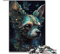 1000 Pieces Jigsaw Puzzle For Adults Teens Appealing Chihuahua Dog, Learning Educational for Is Ideal As A Gift for The Whole Family (Size50x75cm)