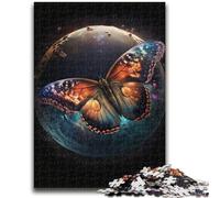 1000 Pieces Jigsaw Puzzle for Adults& Teens Art Dream Butterfly 1000 Pieces for Adults,Wishlist with Santa Claus for And Age 14 (50x75cm)