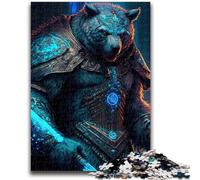 1000 Pieces Jigsaw Puzzle For Adults Teens Astral Bear Warriors Decompressing Intellectual Educational Toy Great Gifts And Toys 26x38cm