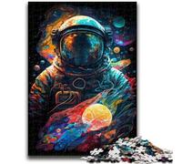 1000 Pieces Jigsaw Puzzle For Adults Teens Astronaut for Age 14+ Intellectual Game Christmas Birthday Gifts 26x38cm