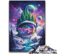 1000 Pieces Jigsaw Puzzle For Adults Teens Astronaut Mountains Puzzles for Adults,Relax Games Is Ideal As A Gift for The Whole Family (50x75cm)