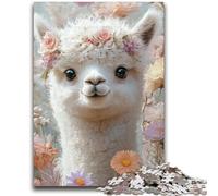 1000 Pieces Jigsaw Puzzle For Adults Teens Baby Alpaca Adult Jigsaw,Challenging Game Toys Wall Decoration Unique Birthday And Xmas Gifts (75x50cm)