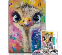 1000 Pieces Jigsaw Puzzle For Adults Teens Baby Flamingos,Help The Brain Exercise Addictive Toys to Cultivate Patience Wall Decoration (38x26cm)