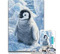1000 Pieces Jigsaw Puzzle For Adults Teens Baby Penguin,Family Entertainment Toys Is Ideal As A Gift for The Whole Family 50x75cm