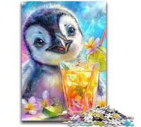 1000 Pieces Jigsaw Puzzle For Adults Teens Baby Penguin for And from 14 Years And over Hands-on Game Christmas Game Gifts 26x38cm