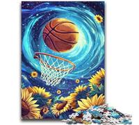 1000 Pieces Jigsaw Puzzle For Adults Teens Basketball Shooting Puzzles for Teenagers,Decompressing Intellectual Educational Toy Perfect Decoration (50x75cm)