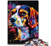 1000 Pieces Jigsaw Puzzle for Adults& Teens Beagle 1000 Piece Jigsaw,Fun Activity for Home, Rainy Days Toys, Birthday Gifts (50x75cm)