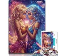 1000 Pieces Jigsaw Puzzle For Adults Teens Beautiful Anime Girl 1000 Piece Puzzle,Educational Toys & Games for Adults And Teenagers 26x38cm