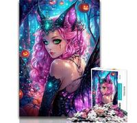 1000 Pieces Jigsaw Puzzle For Adults Teens Beautiful Anime Girl 1000 Piece Puzzle,Game Toys Every Piece Is Unique - Challenging Family Fun Game (size 38x26cm)