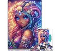 1000 Pieces Jigsaw Puzzle For Adults Teens Beautiful Anime Girl 1000 Piece Puzzle,Game Toys Every Piece Is Unique - Challenging Family Fun Game (size 75x50cm)