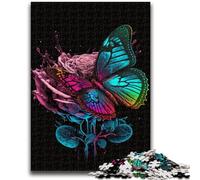 1000 Pieces Jigsaw Puzzle For Adults Teens Beautiful Butterfly Puzzles for Adults,Stress Reliever Staycation Kill Time Wishlist with Santa Claus (50x75cm)