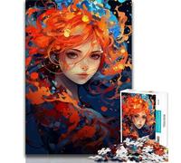 1000 Pieces Jigsaw Puzzle For Adults Teens Beautiful Charming Woman Jigsaw,is Ideal As Gifts for The Whole Family Suitable for And 14 (size 38x26cm)