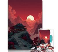 1000 Pieces Jigsaw Puzzle For Adults Teens Beautiful Mountains Adult Jigsaw,Family Activity Fun at Home Activities, Birthday Present,Travel Gifts (size 38x26cm)