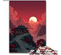 1000 Pieces Jigsaw Puzzle for Adults& Teens Beautiful Mountains, Decompressing Intellectual Educational Toy Is Ideal As Gifts for The Whole Family (Size 50x75cm)