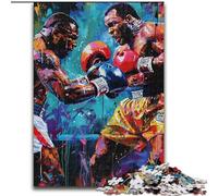 1000 Pieces Jigsaw Puzzle for Adults& Teens Boxer, Learning Educational Toys Unique Birthday And Gifts for Age 14+ (Size 26x38cm)