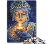 1000 Pieces Jigsaw Puzzle For Adults Teens Buddha Art for Age 14 Years And over Beautiful Design GameBeautiful Design Game Great Gift 50x75cm