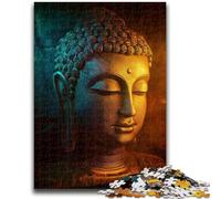 1000 Pieces Jigsaw Puzzle for Adults& Teens Buddha Graffiti for Educational Game Challenge Toy Deal As Gifts for The Whole Family 50x75cm