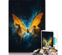 1000 Pieces Jigsaw Puzzle For Adults Teens Butterfly Nebula,Decompressing Intellectual Educational Toy Is Ideal As Gifts for The Whole Family (38x26cm)