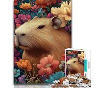 1000 Pieces Jigsaw Puzzle for Adults& Teens Capybara Jigsaw,Educational Games Home Decoration Suitable for Desktop Decoration 75x50cm