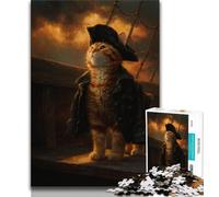 1000 Pieces Jigsaw Puzzle For Adults Teens Cat from An Aristocratic Family,Learning Educational Toys Family Games Unique Birthday And Gifts (75x50cm)